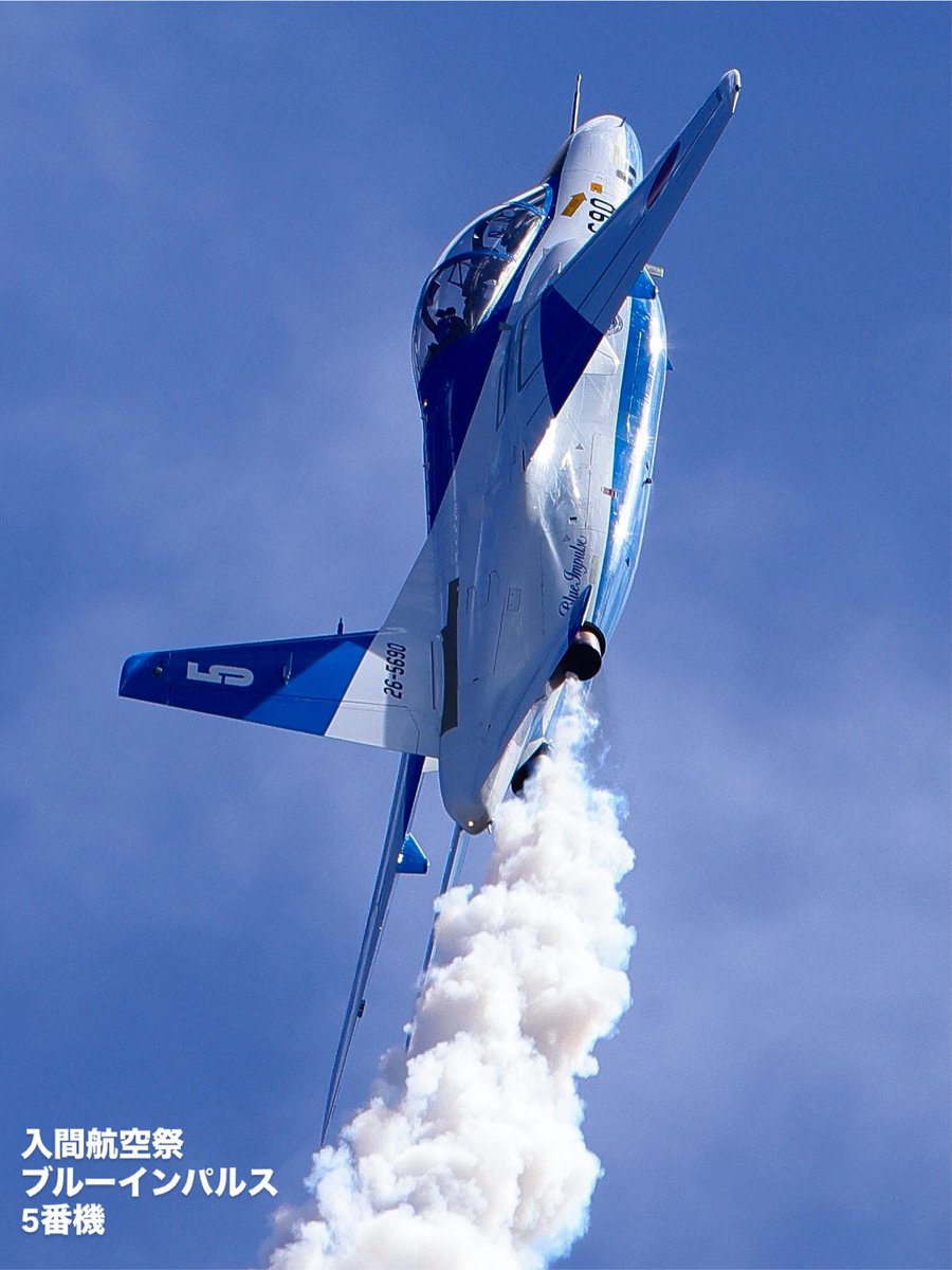 入間航空祭 ブルーインパルス5番機