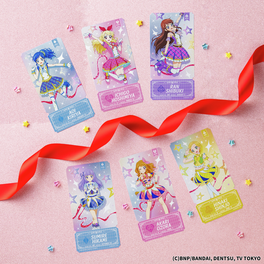 チケットライクコレクション アイカツ！の商品画像を大公開💕 まるで