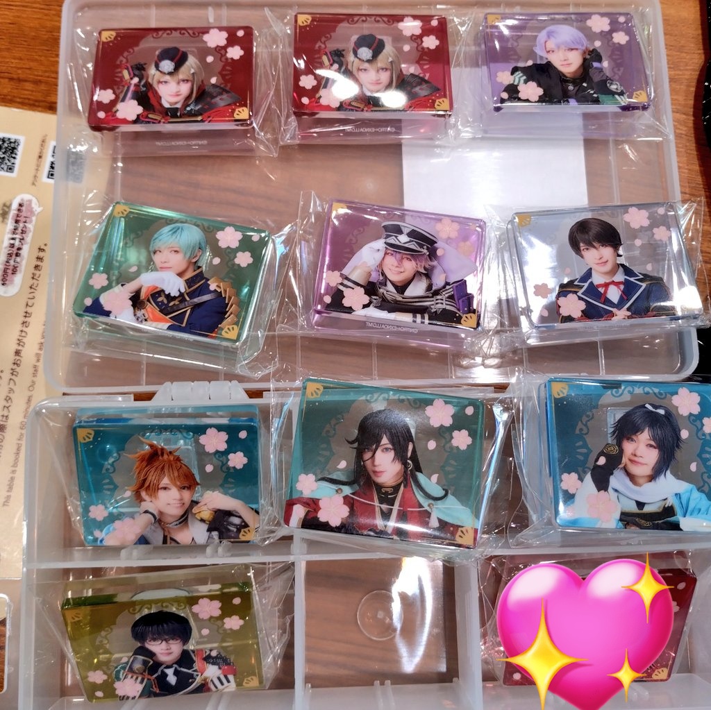 交換・譲渡】ミュージカル刀剣乱舞 刀ミュ 乱舞博覧会 アクリル メモ