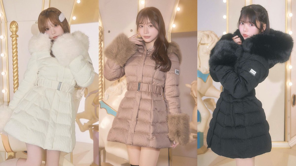 𝐍𝐄𝐖 𝐀𝐑𝐑𝐈𝐕𝐀𝐋 】 ミシェルマカロンのダウンコートが発売