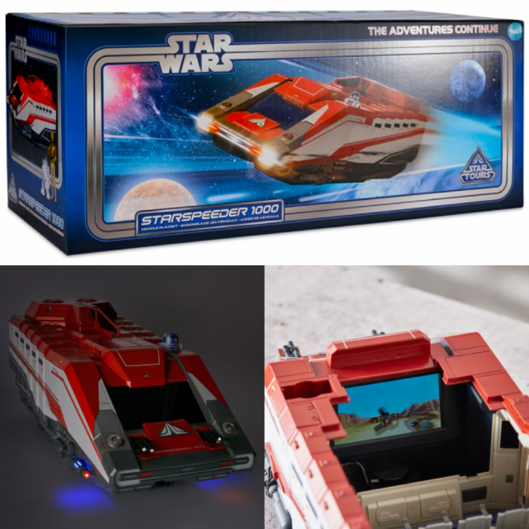 スターツアーズ でお馴染みの宇宙旅行用輸送船、スタースピーダー1000