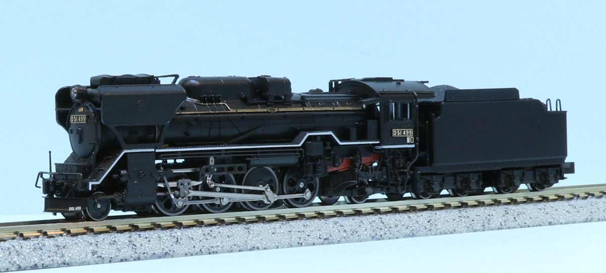 ご案内】KATO京都駅店特製品「D51 499 福知山機関区（スノープロウ付