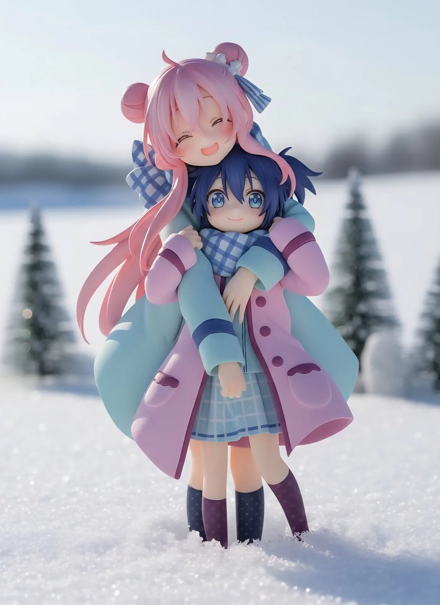 AIが作ったさとうちゃんとしおちゃんのフィギュア #ハッピーシュガーライフ