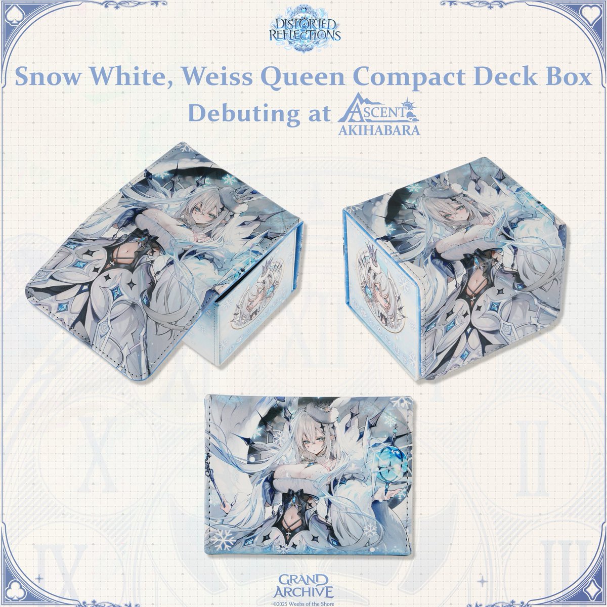 今月末の Ascent Akihabara にて、 Snow White, Weiss Queen と