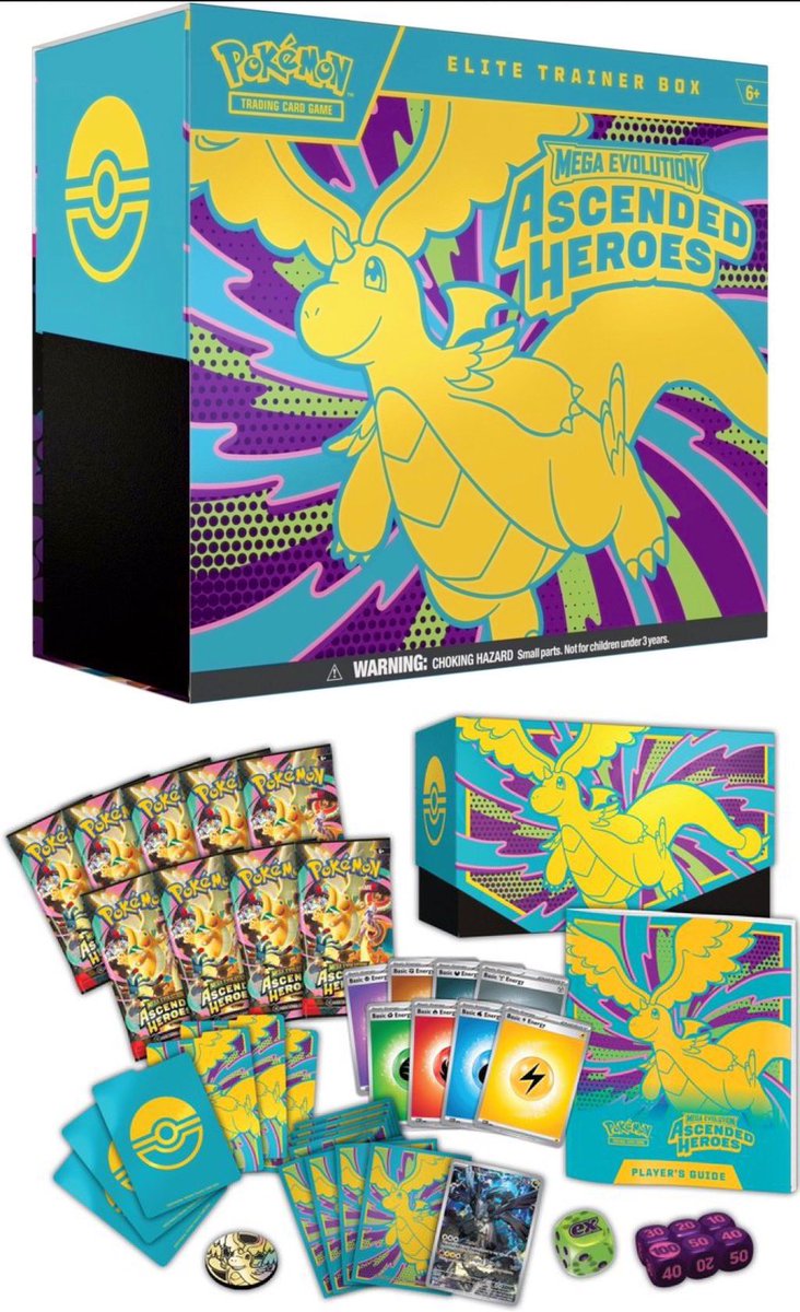 海外ポケカ ニュース🍄】 英語版ハイクラスパック MEGAドリームex