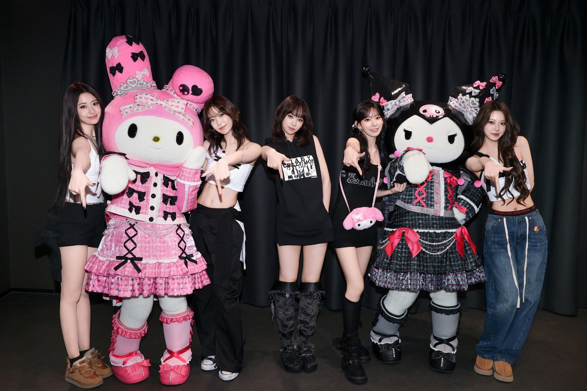 マイメロディ #クロミ と📸ありがとうございました🩷💜 #LE_SSERAFIM