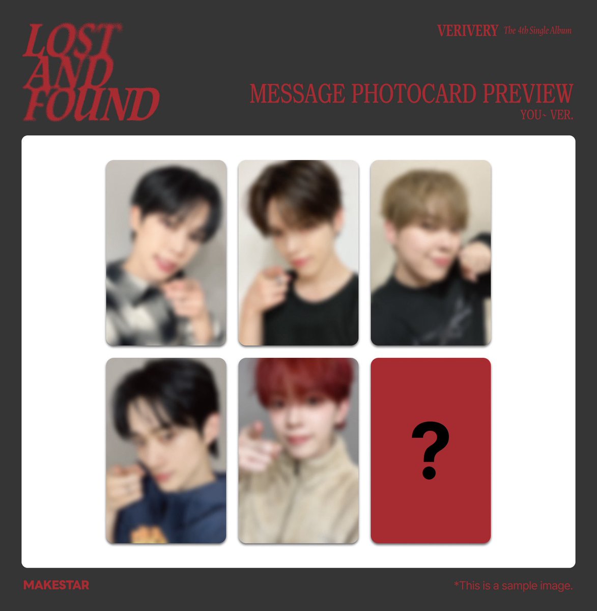 韓国対面サイン会＆ヨントン] #VERIVERY 4th SINGLE ALBUM [Lost and