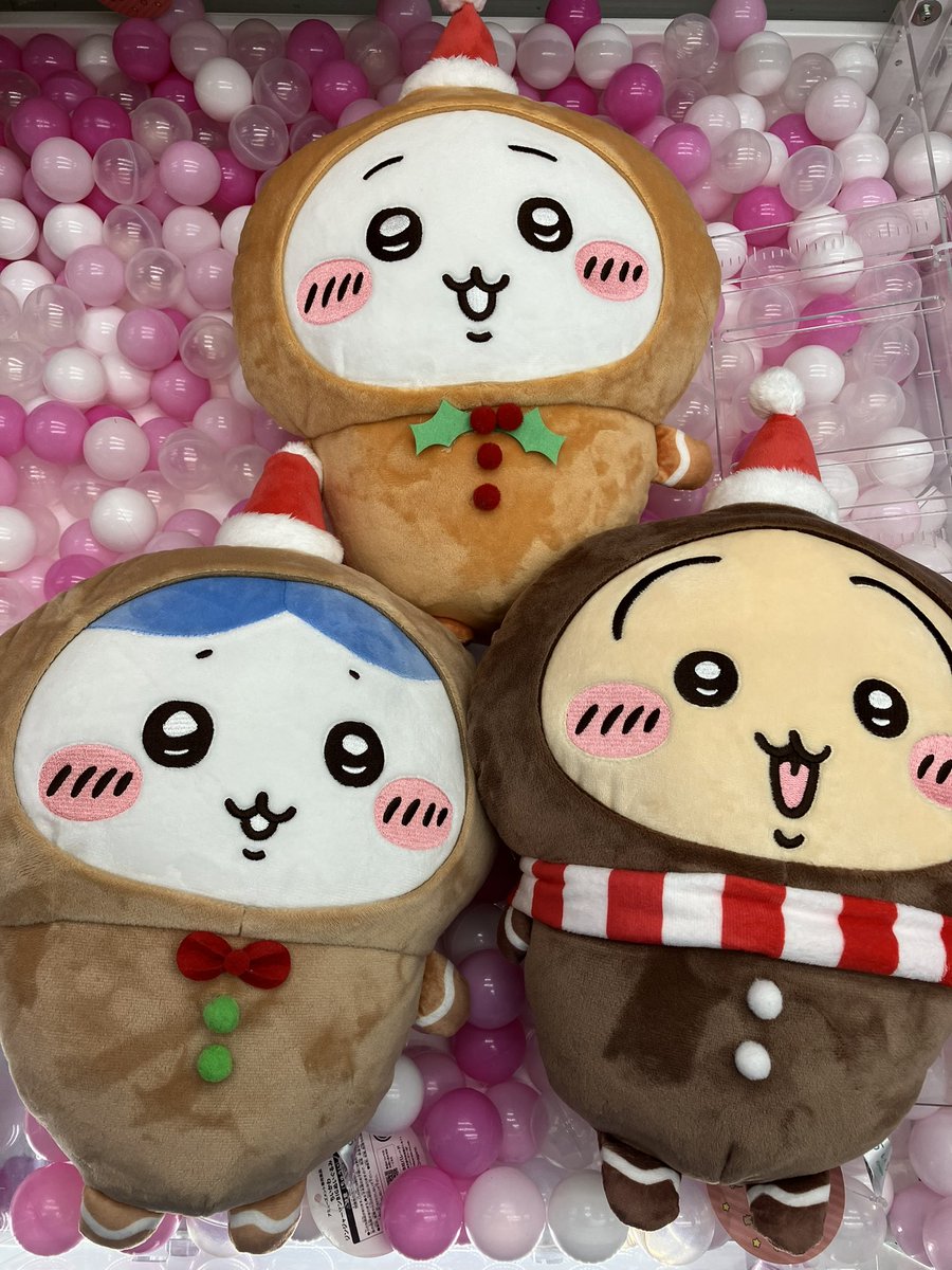 ✨景品入荷情報✨ ちいかわ ジンジャーマンBIGぬいぐるみ 本日入荷しま