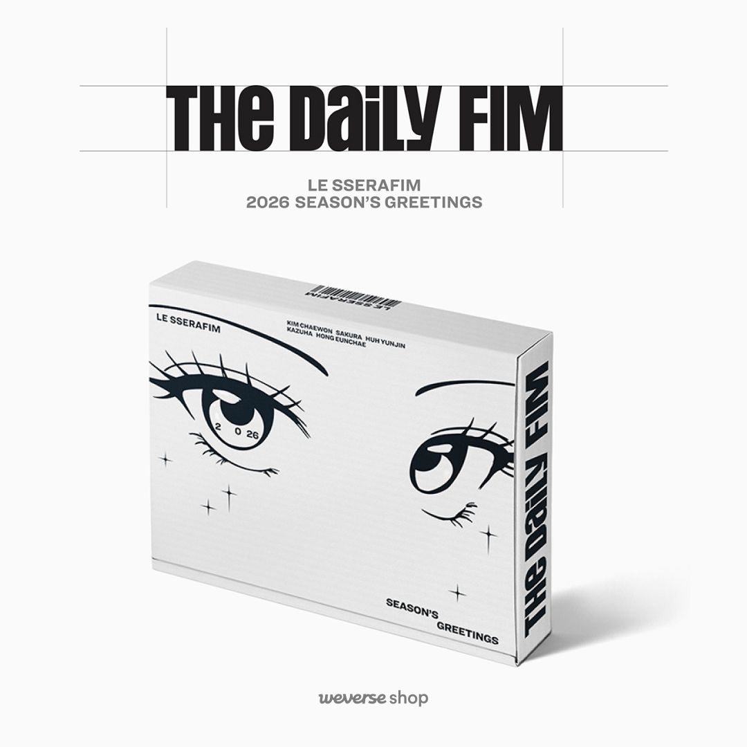 Pre-order #LE_SSERAFIM 2026 SEASON'S GREETINGS A happier 2026 with