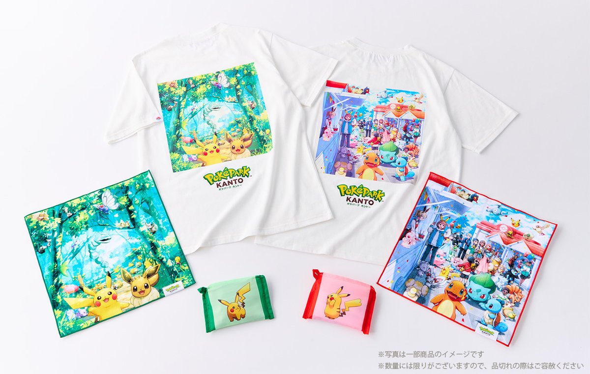 オリジナルグッズをご紹介／ ポケモンフォレストとカヤツリタウンで