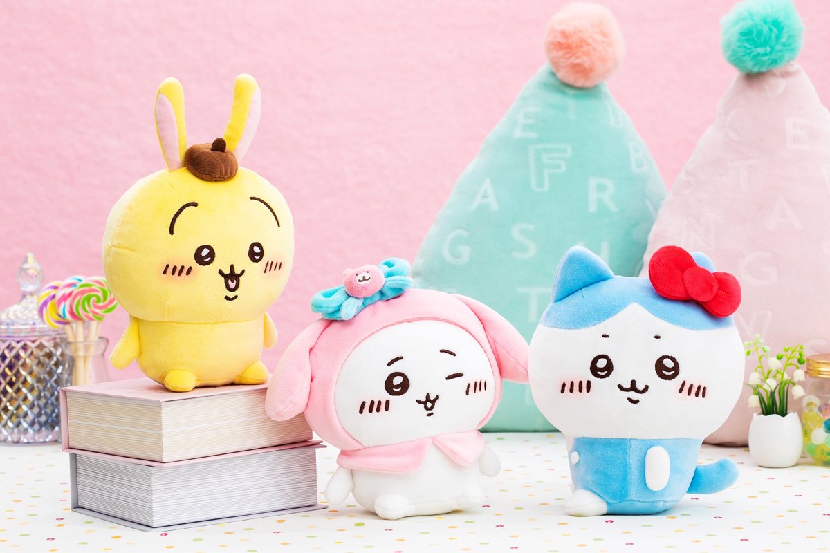 🍎#ちいかわ×#サンリオ キャラクターズ🍎／ コラボ新商品は #ちいかわ