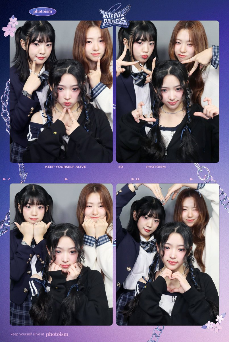 HIPPOPPrincess] Trueバトル4カットフォト🎞 参加者たちの「True