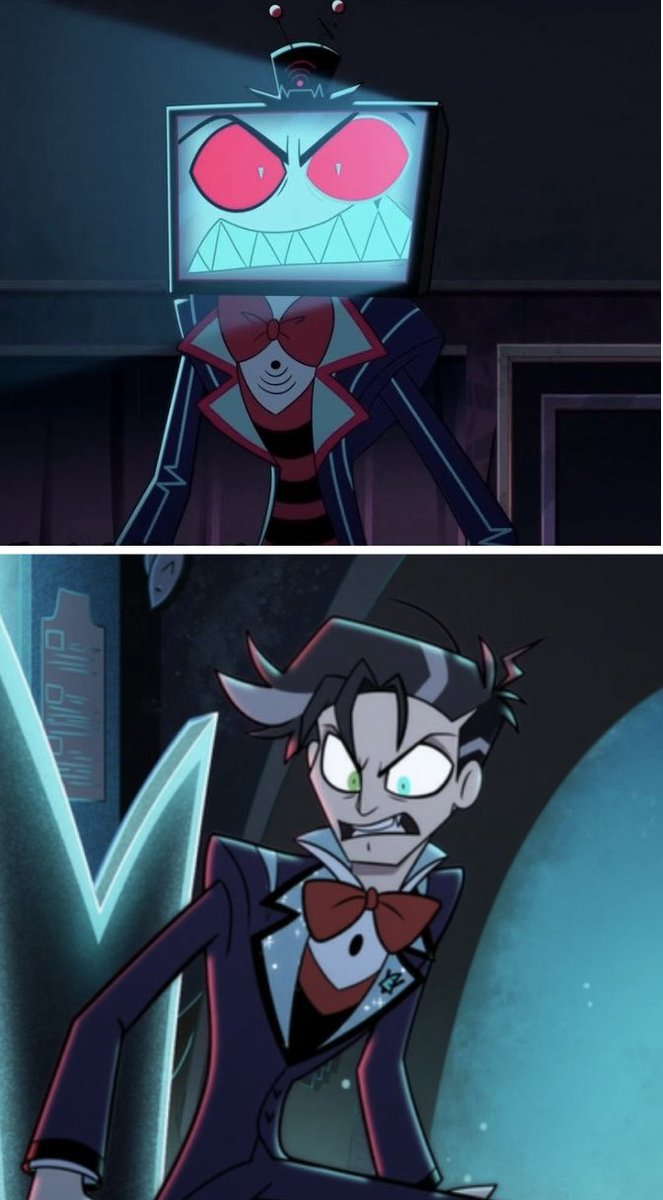 ハズビン7話の生前ヴォックス（ヴィンセント）、一見オッドアイや服装