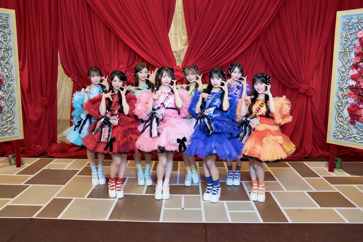 本日2025FNS歌謡祭 ありがとうございました♡ CUTIE STREET 赤色担当の