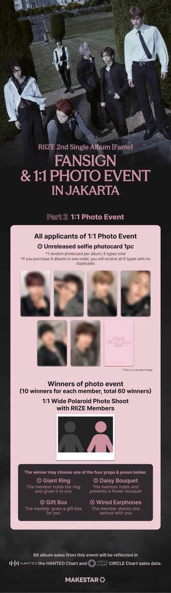 🎸⋆⭒˚｡⋆ PHOTOCARD POLAROID RIIZE ALBUM FAME Fansign and photo