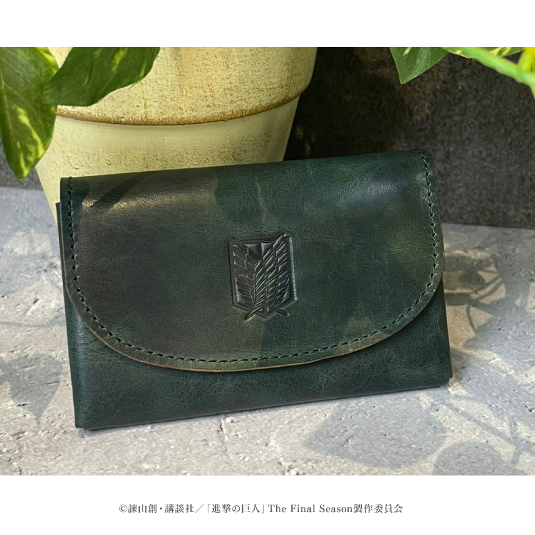 ⋱ 予約受付中 ⋰ TVアニメ『進撃の巨人』ミニウォレット 調査兵団を