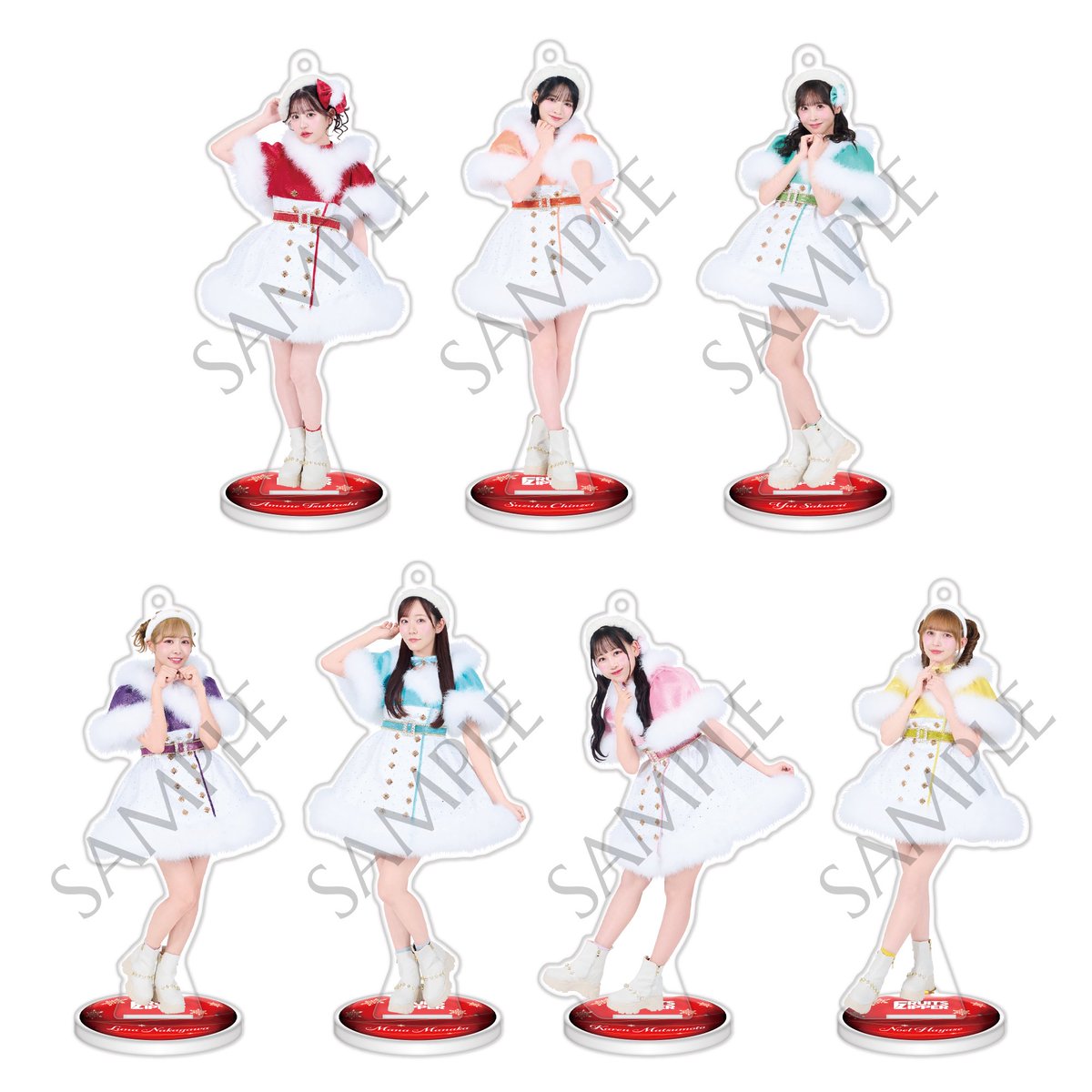 ✨🤍🎅クリスマス衣装2025 アクスタ🎁❤️✨ 今年のFRUITS ZIPPERは