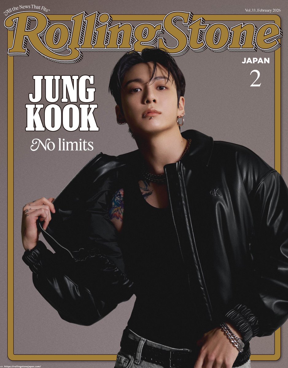 BTS ジョングクが表紙を飾った雑誌「Rolling Stone Japan vol.33」が