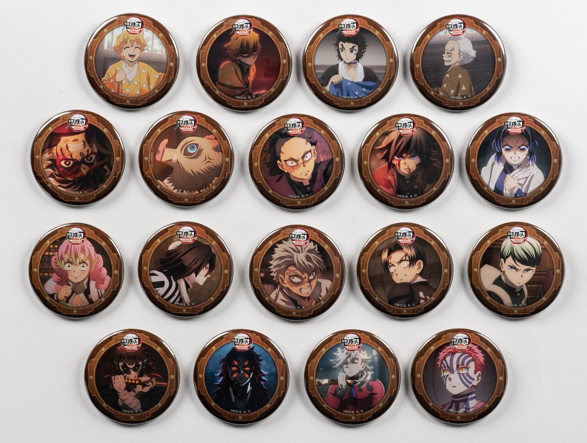 鬼滅の刃 無限城編第1章 第四期 ランダム57mm缶バッジ ufotable