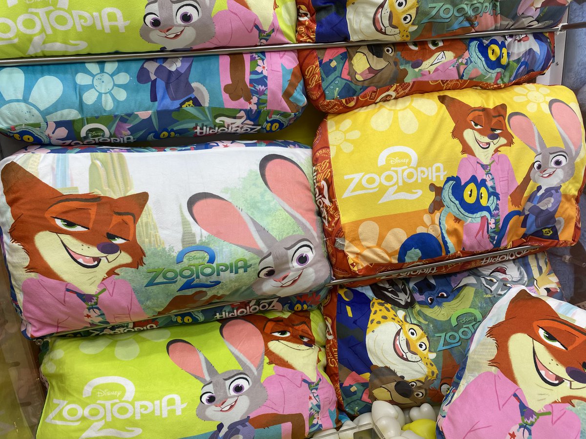 🌟新景品入荷情報🌟 【1F】 #ズートピア2 超ドでかもちもちクッション