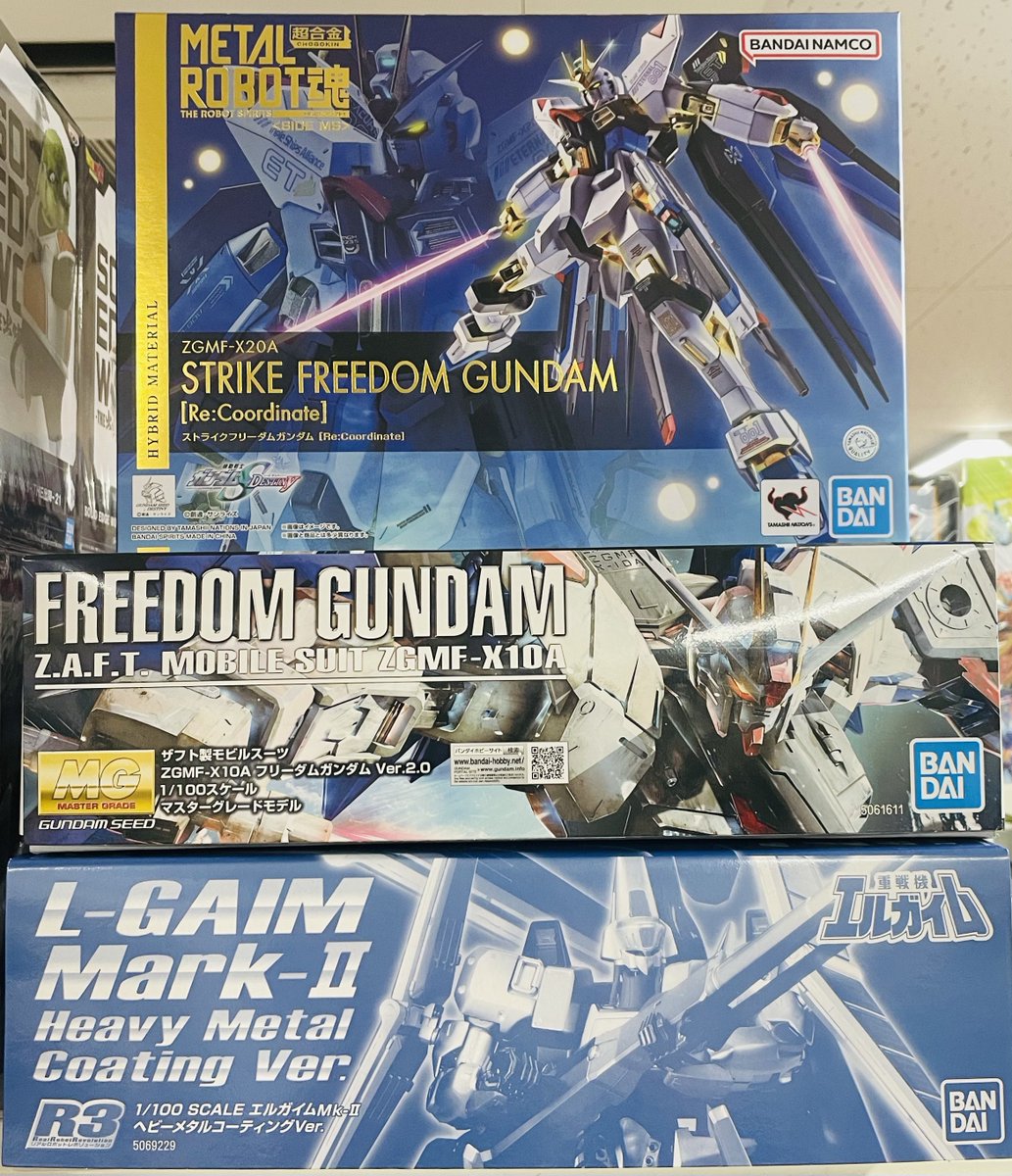お売りいただいていたガンプラが売り場に出せたので投稿します！ お