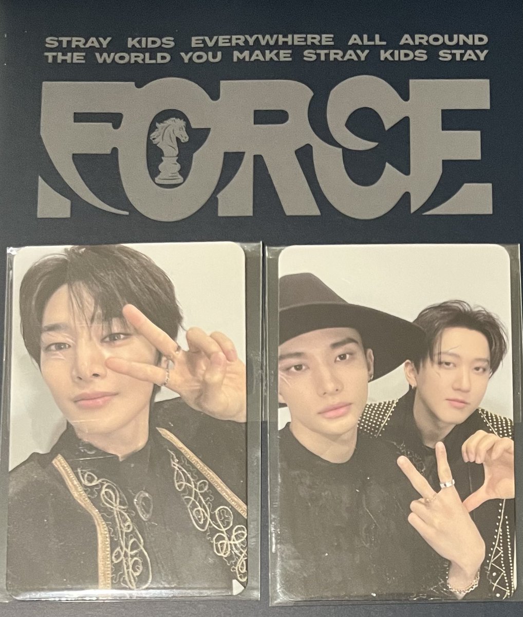 スキズ】シーグリ2026 FC特典 ユニットトレカ【リノ+ハン】