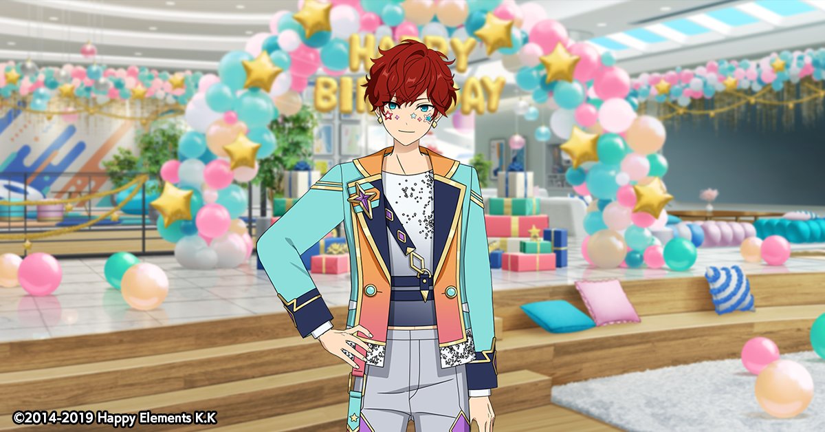 誕生日のお知らせ】 本日は🎊🎂天城 一彩の誕生日