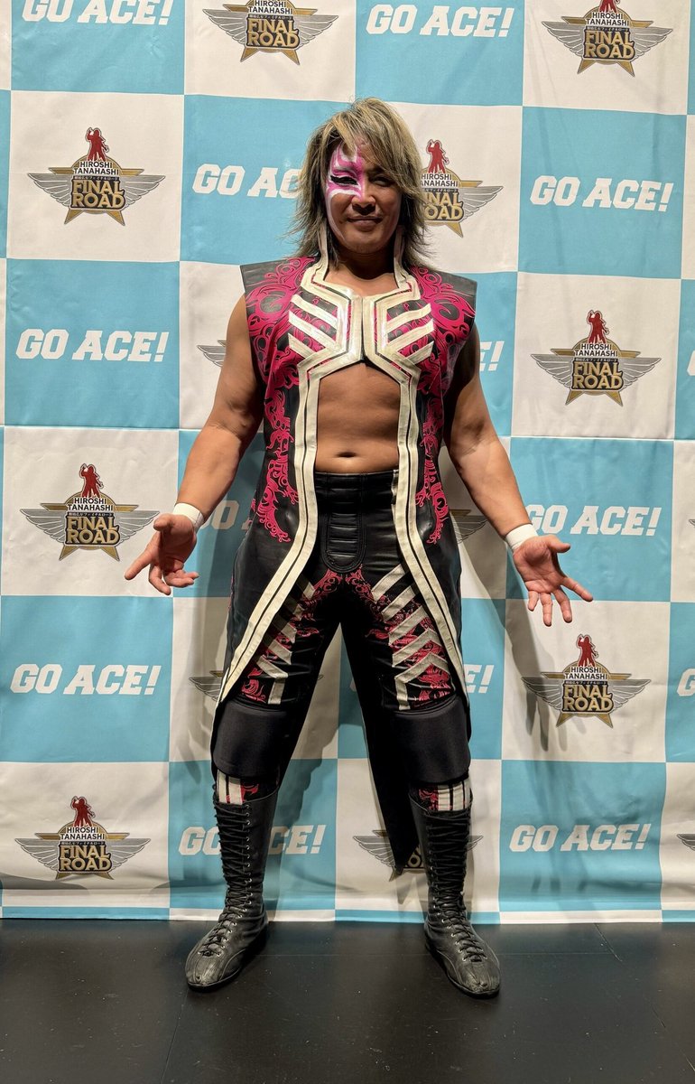 棚橋弘至撮影会in熊本🏯 本日のコスチュームはこちら🦁⭐ #棚橋弘至撮影会