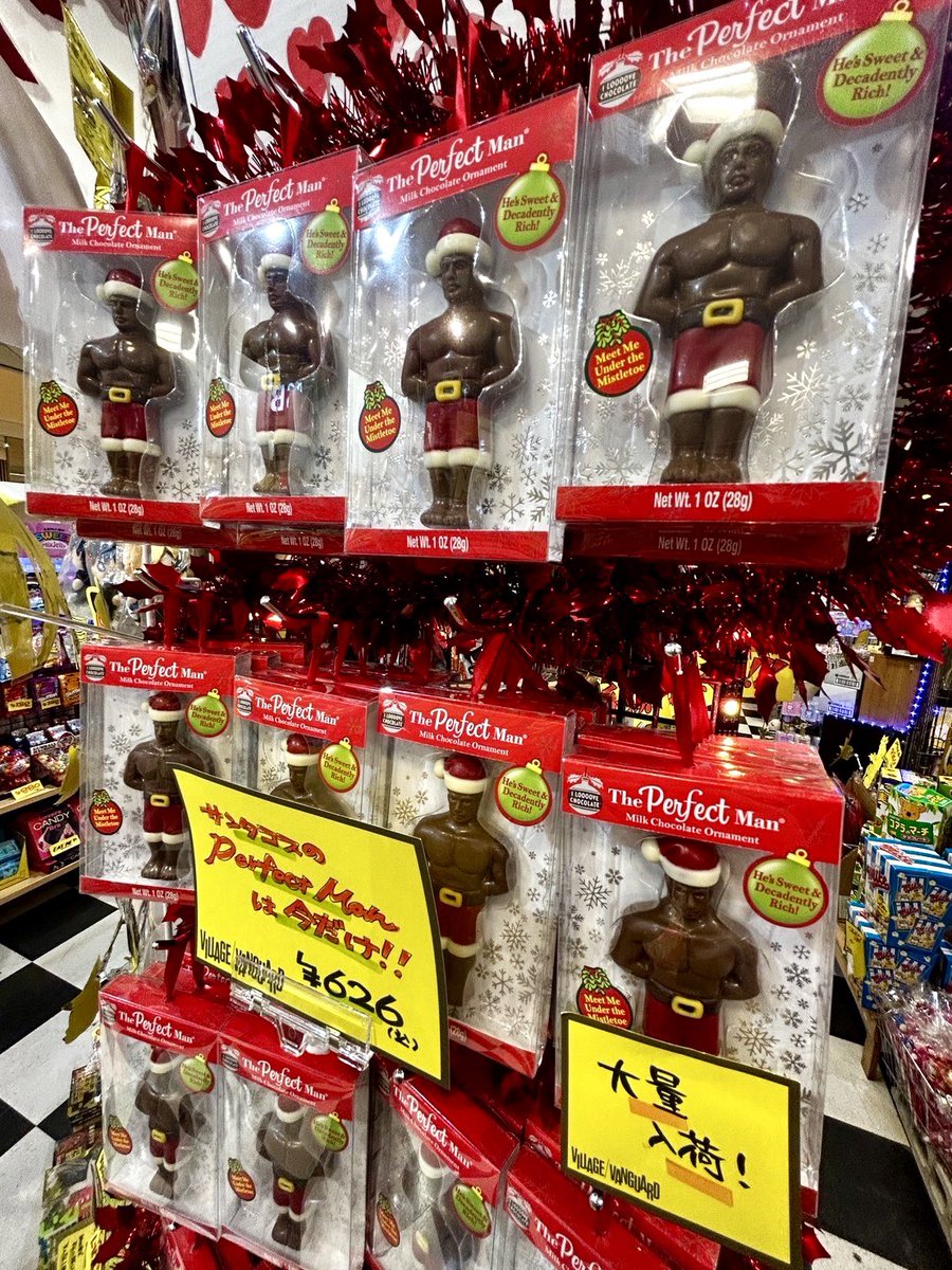 🎅SNSで話題の彼に ヴィレヴァンで出会えます🎄 飾ってもよし、食べて