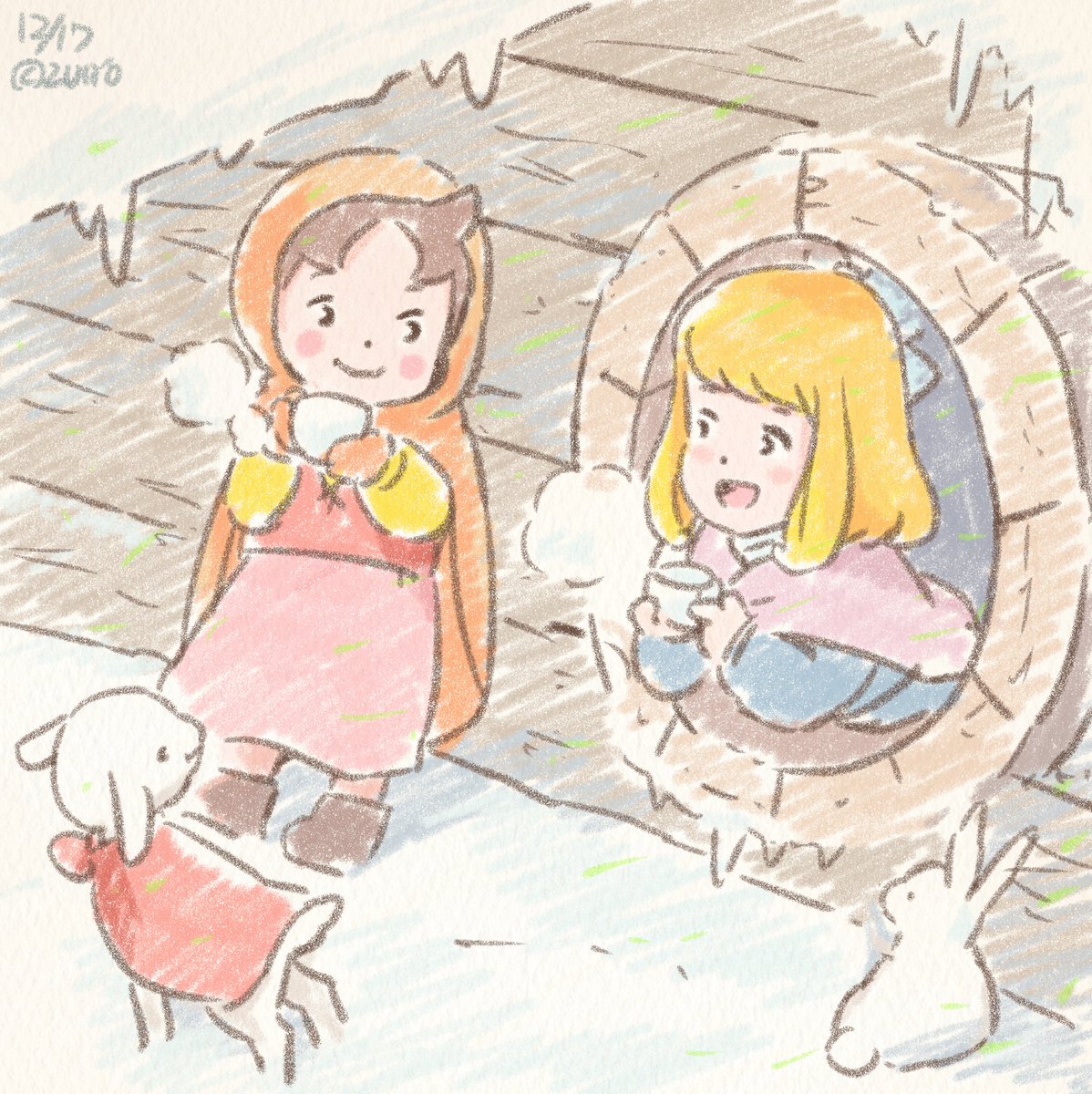 暖かい飲み物で、 ほっと一息つきましょ♪😌☕︎