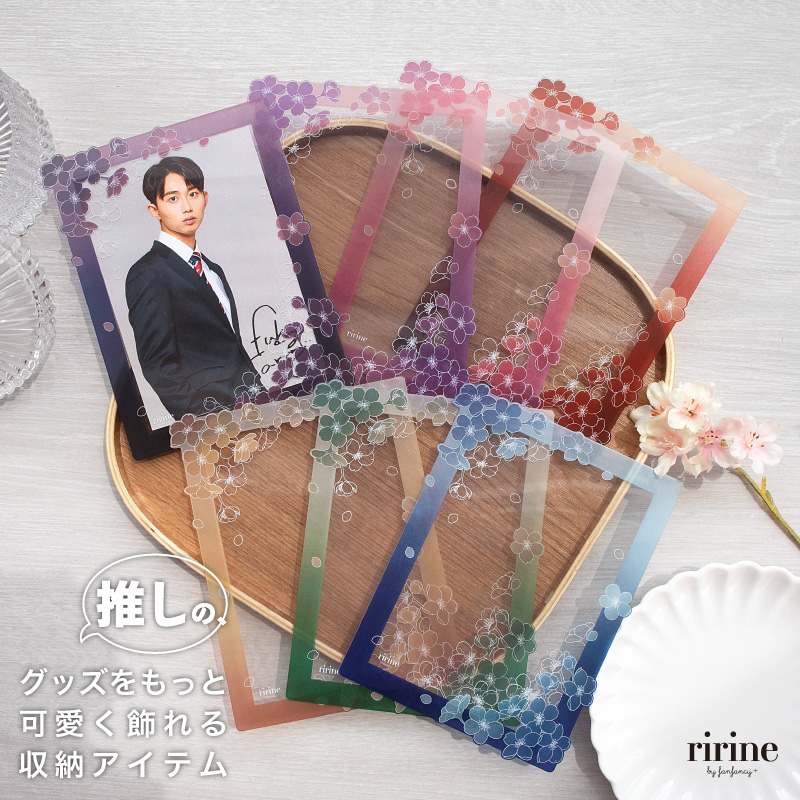 商品完売情報📢 ̖́- ＼ 『硬質ケース 桜』 フォトサイズ 🩷桜色