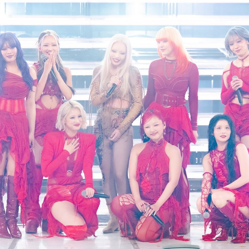 ⚪️ 第76回 #NHK紅白 ⚪️🔴 🔴 #ちゃんみな × #HANA 🎶 SAD SONG