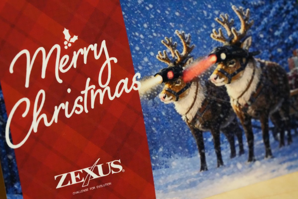 ZEXUSからクリスマスプレゼント🎄 中身は新製品の『Zガード』。 ZX