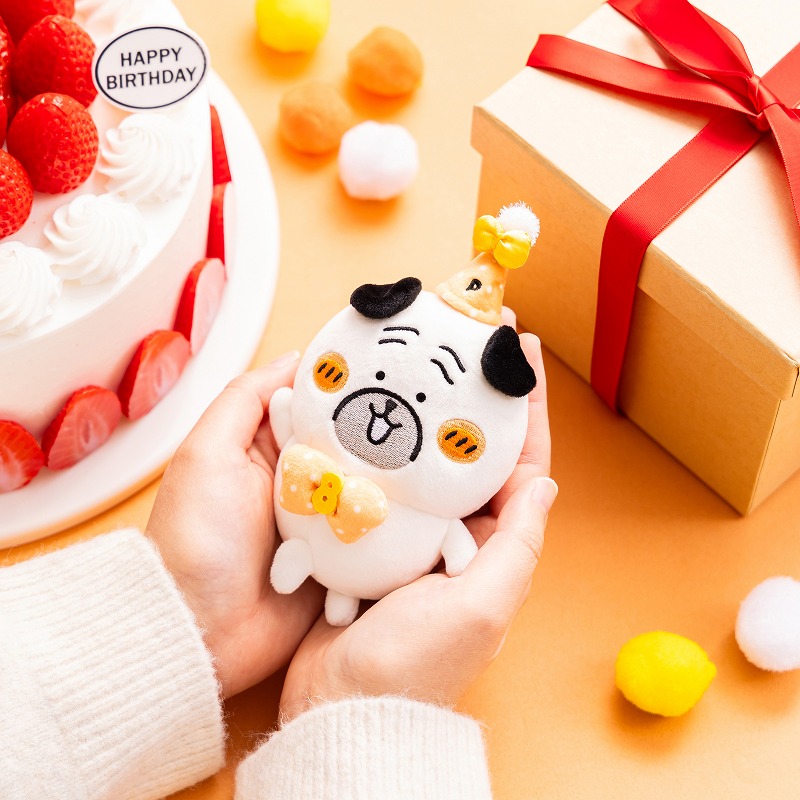 新商品／ 『お祝いマスコット(パグ)』 📝1月16日発売 ・ナガノ