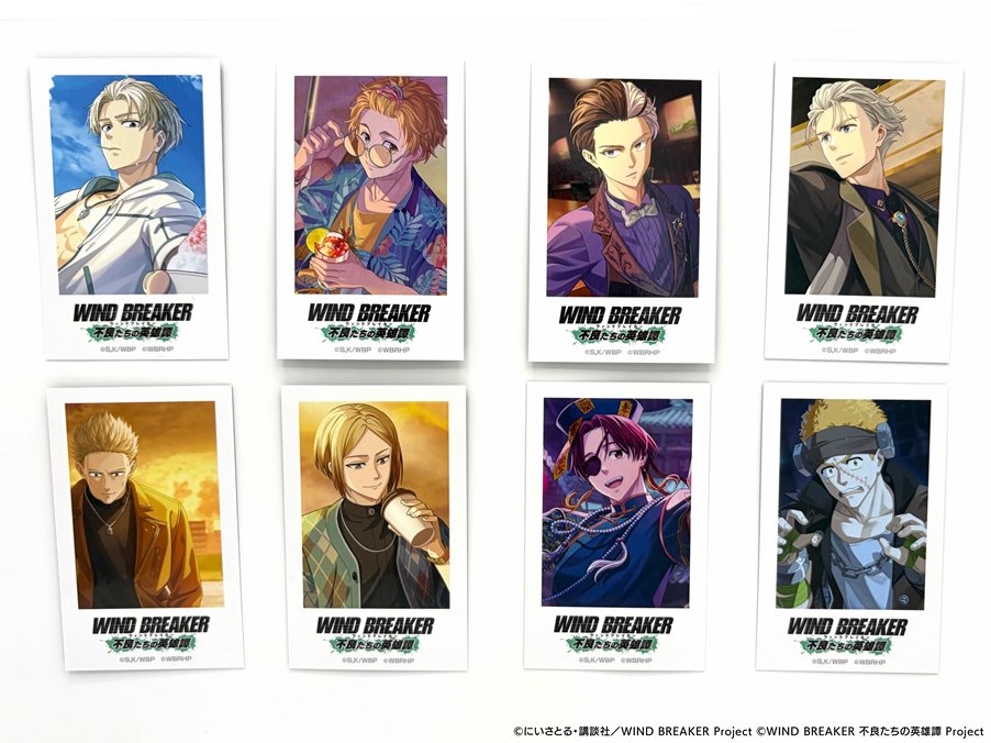 C107 グッズ紹介📝】 冬コミで販売する「フォト風カード」のサンプルを