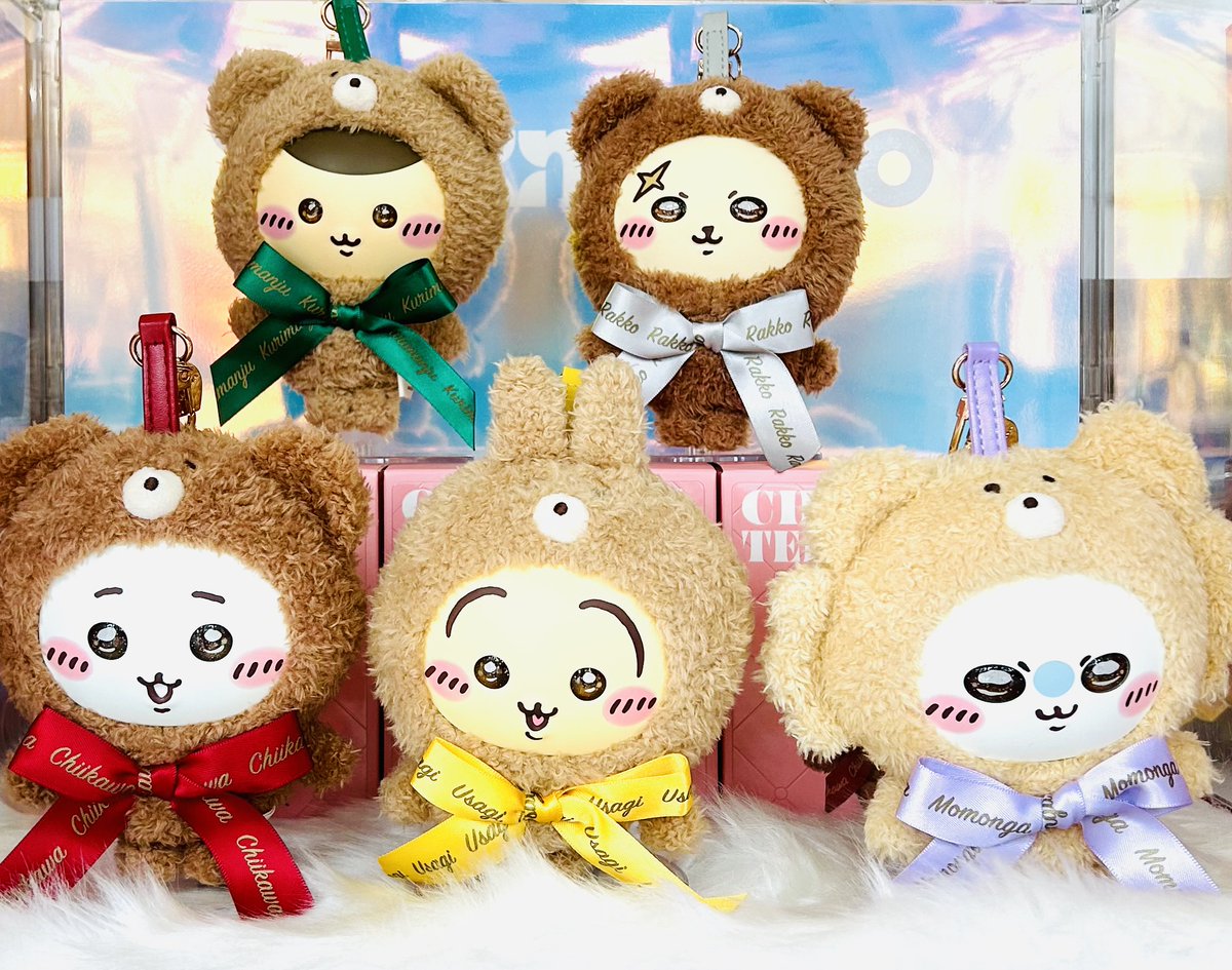 ちいかわらんど原宿店 🧸商品再入荷のお知らせ🧸 Kiramekko Teddy Bear