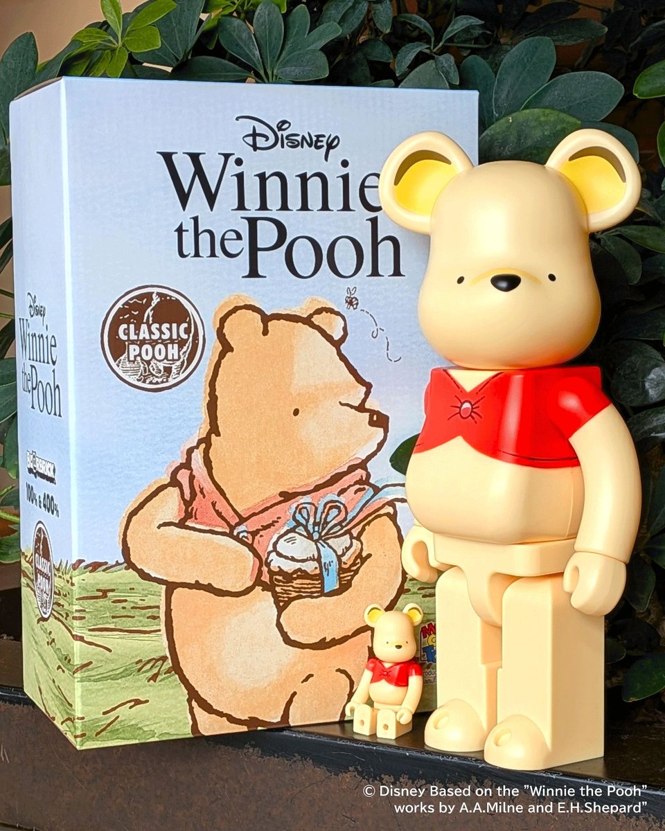 Today's SOLAMACHI】 『Winnie the Pooh』からBE@RBRICK Winnie the