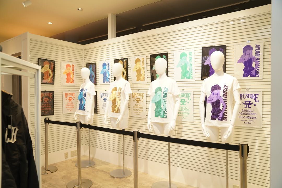 INSTA UPDATE] ayumi hamasaki x MFC STORE POP UP STORE in HARAJUKU