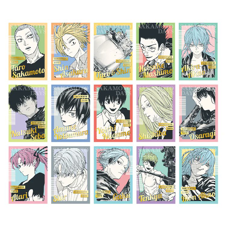 JUMP SHOP ONLINEにて販売中！ 『SAKAMOTO DAYS』箔押しポストカード