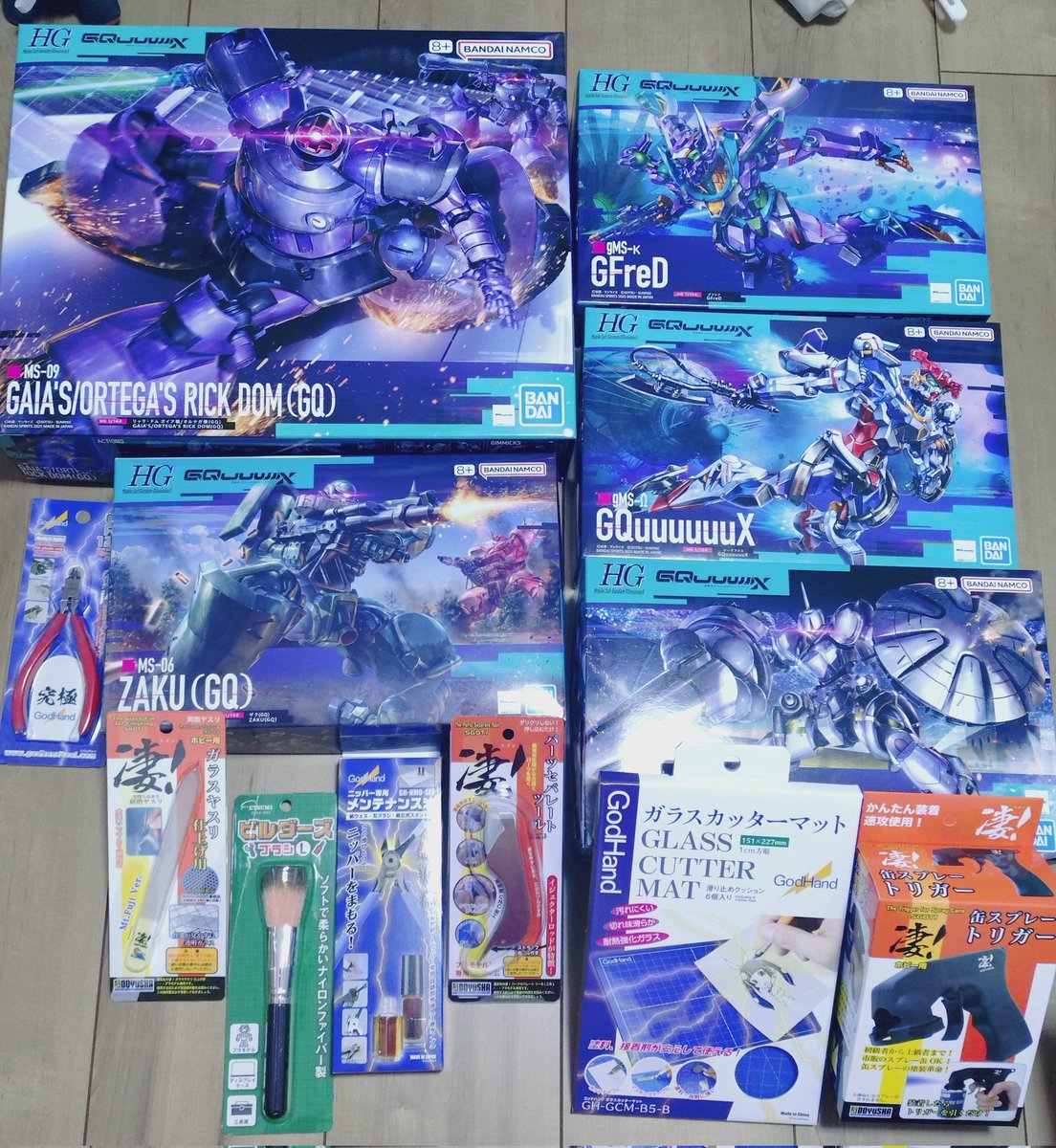 2026年ヨドバシのガンプラ福袋HGとMGはこんな感じらしいね🤔