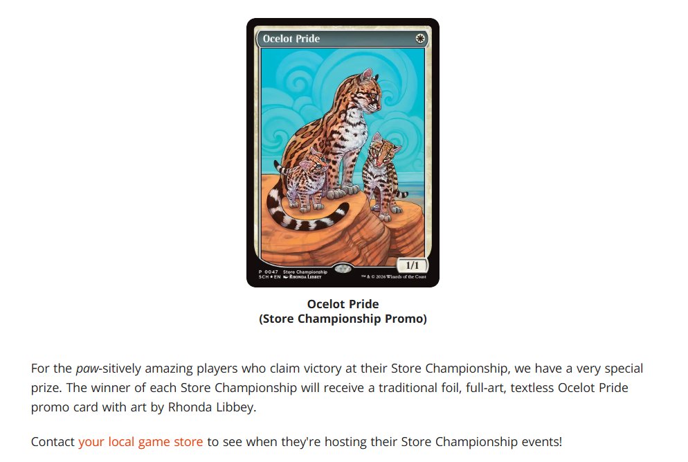 Store Championships, Feb 6–22 *full art, non-foil Goblin