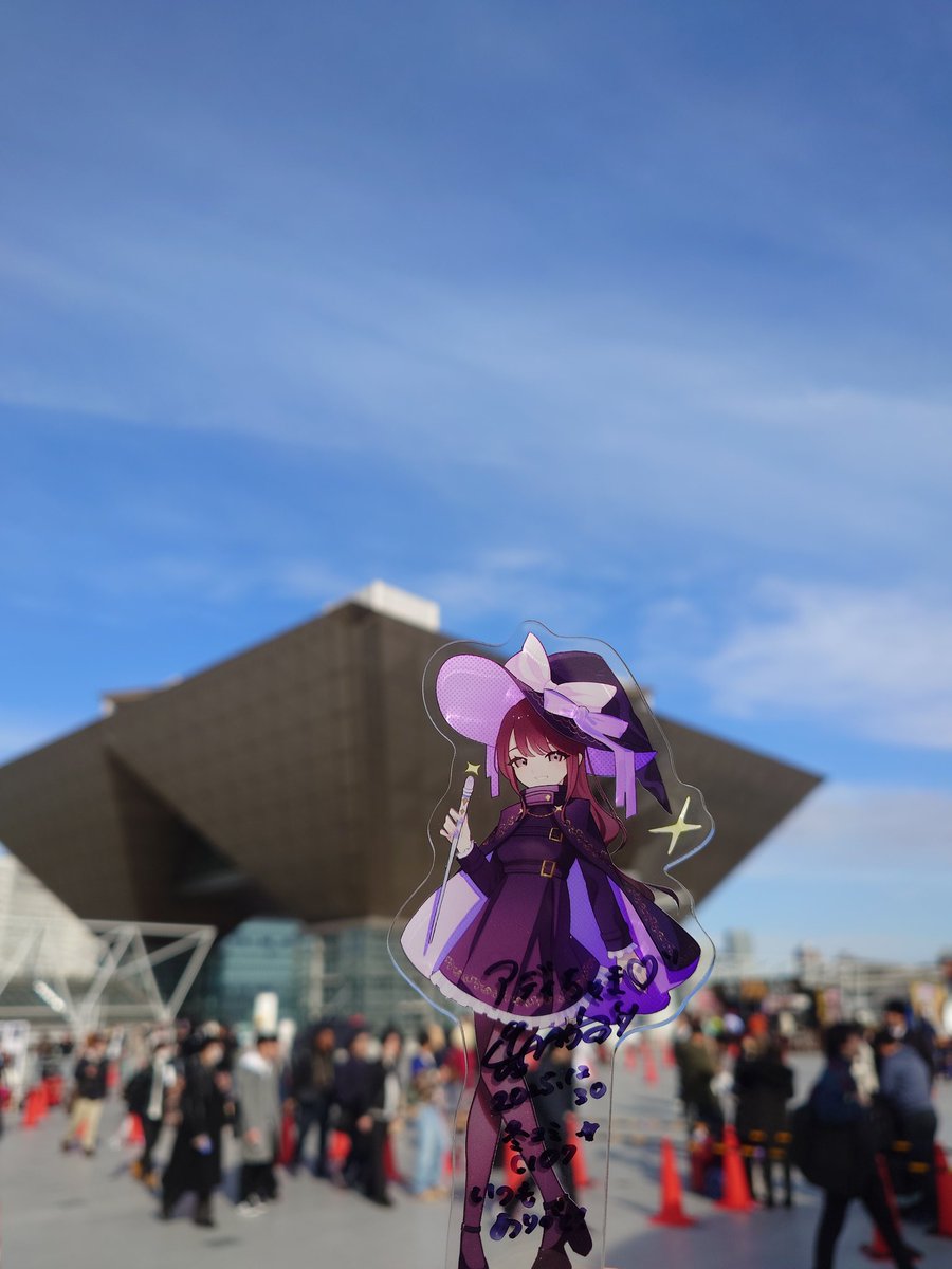 アクスタと共に▽ありがとうございます🍎🐼😊ིྀ 🥰