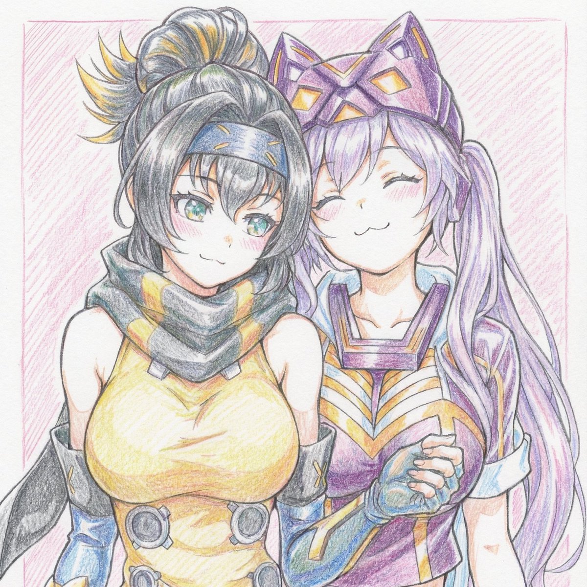 I:Pマスカレーナ , S:Pリトルナイト Happy New Year. #OCGファンアート