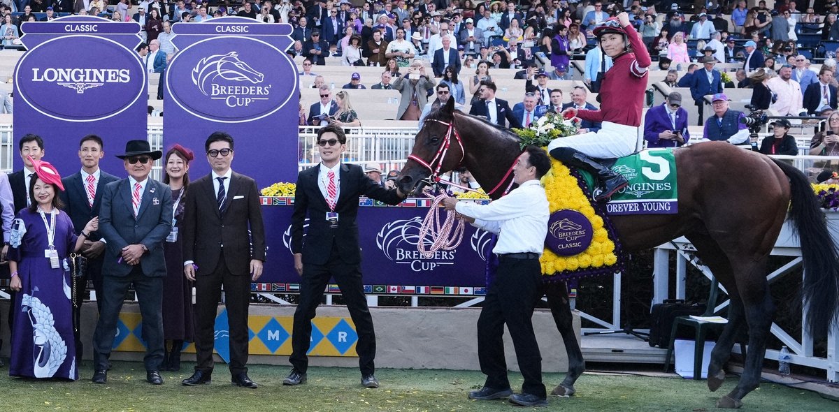 JRA発表】フォーエバーヤングのBC優勝記念イベント、2月1日に東京競馬