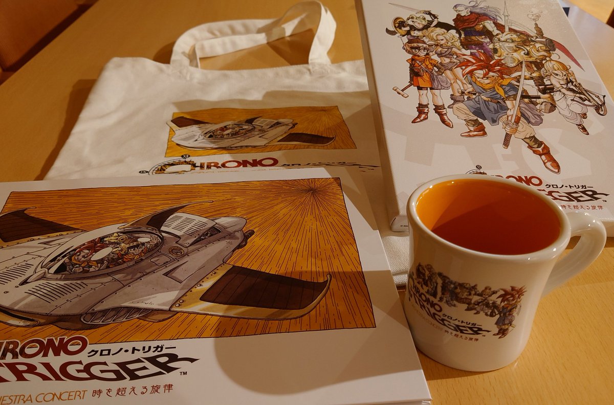 クロノトリガー マグカップ＆オルゴール めっちゃ人いたから絶対買え