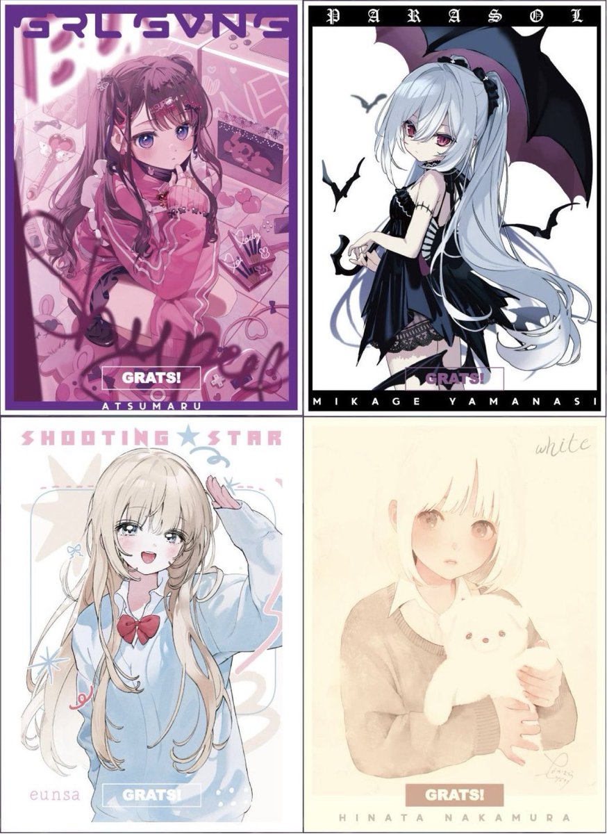 TCG】GRATS！より新作クリエイタースリーブ4種が1月24日（土）に