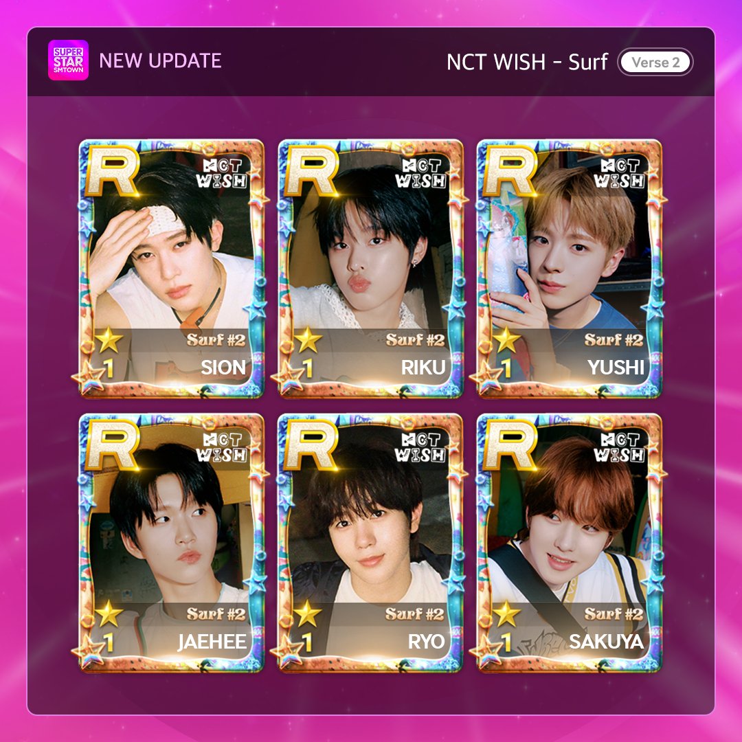 🎹] NCT WISH - Surf [Verse 2] SONG & PACKAGE & MISSION UPDATE