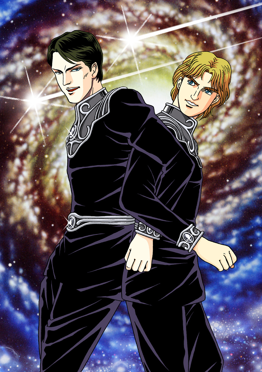 双璧よ銀河を翔けろ！ ミッターマイヤーとロイエンタールです