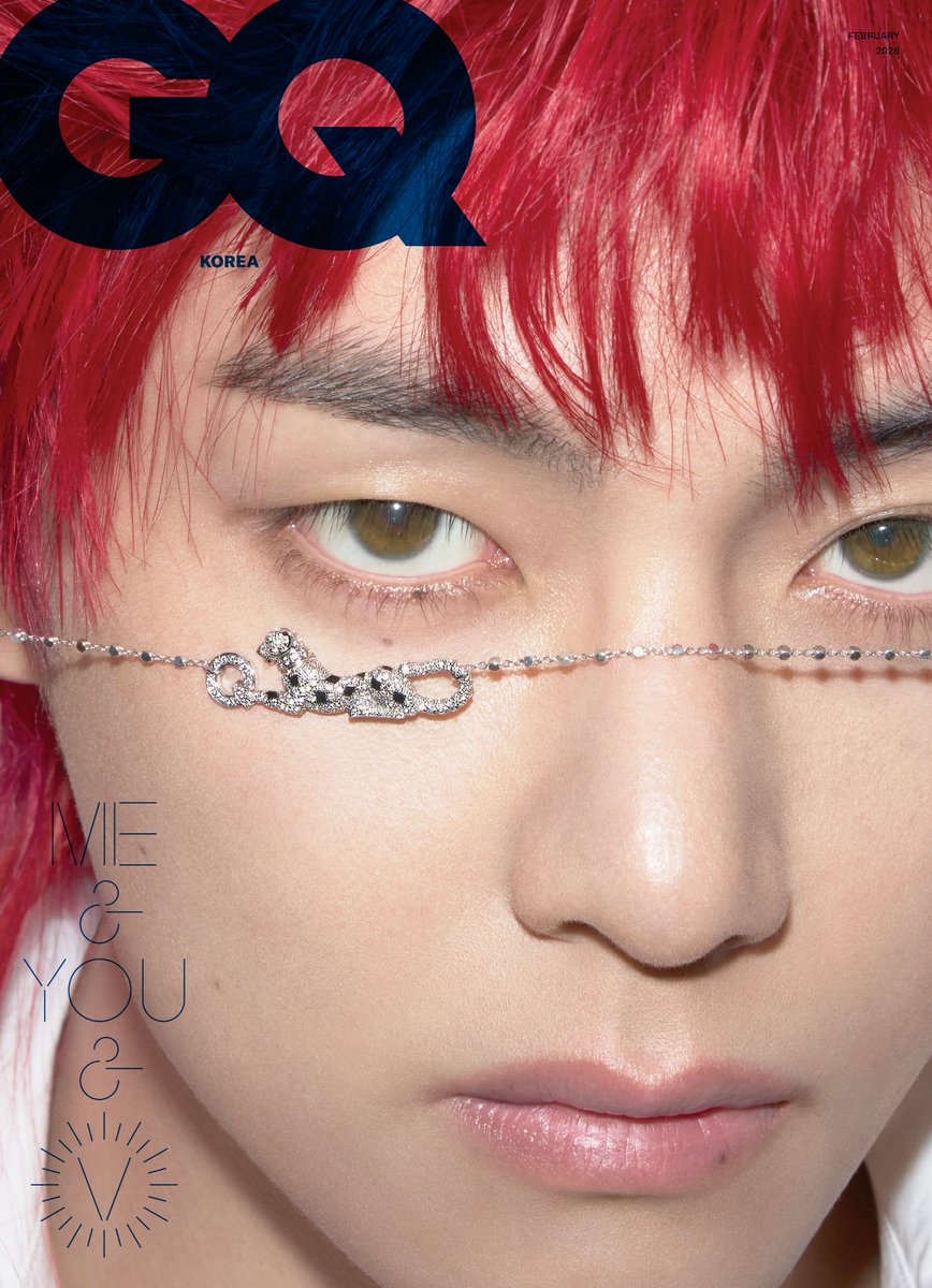 ジミンちゃんの次は、テテ！ GQ Korea2月号の表紙は、テテ👏 @BTS_twt