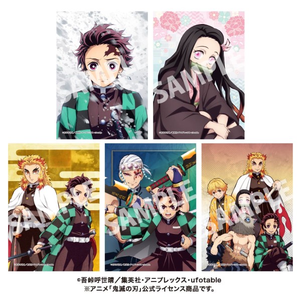 鬼滅の刃 JF2026先行 生ブロマイド 【2026年6月発売】 エンスカイ